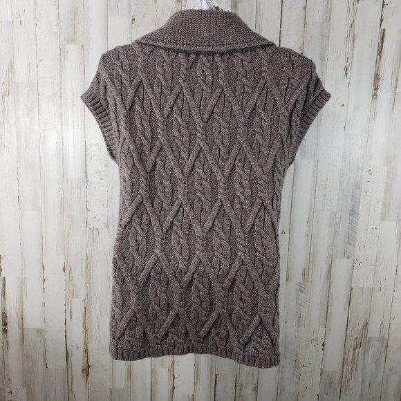 Classiques Entier Womens Cardigan Brown Big Button - Picture 4 of 7